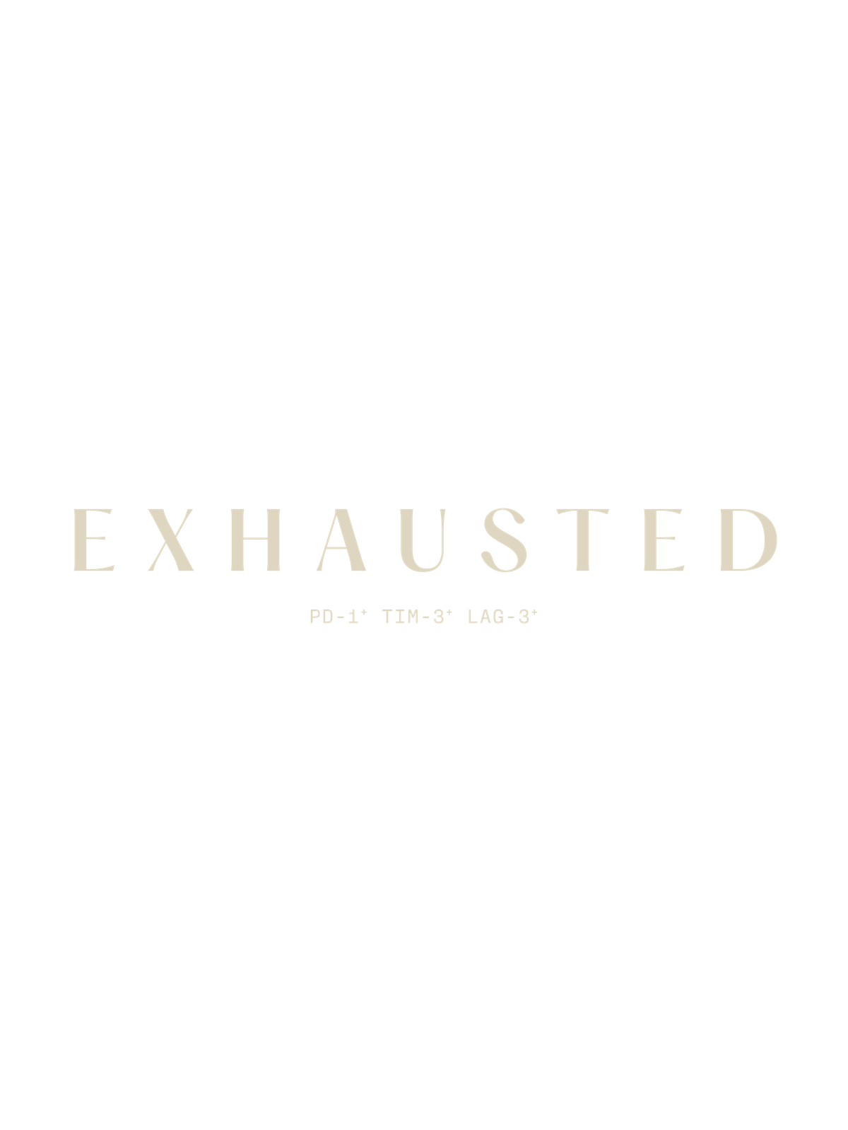 Exhausted t-shirt print